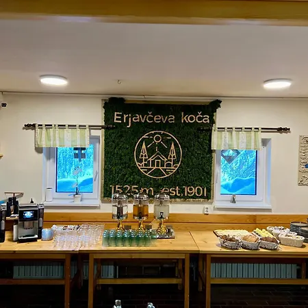 Erjavceva Mountain Hut At Vrsic Pass Konukevi